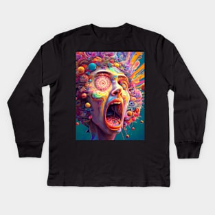 Psychedelic Journeys of the Third Order Kids Long Sleeve T-Shirt